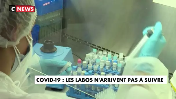 Coronavirus : les laboratoires d'analyse n'arrivent plus à suivre