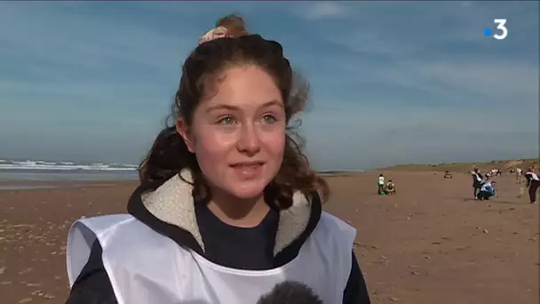 Les Sables d'Olonne : les bénévoles se mobilisent pour nettoyer les plages