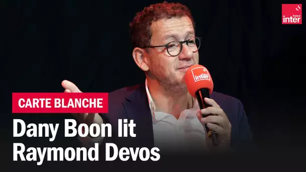 Dany Boon lit "Le plaisir des sens" de Raymond Devos - La carte blanche #Totémic