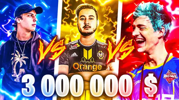 [WORLD CUP]🔥3 Millions $ sur Ce Mini Jeu en Créatif sur Fortnite avec Ninja, Gotaga, Cizzorz etc !