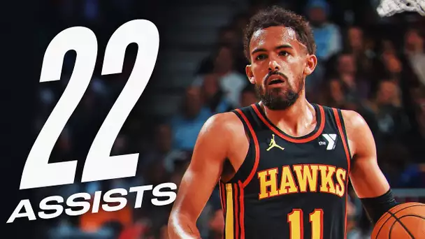 All 22 Assist from Trae Young's SEASON-HIGH Performance in Hawks W! | November 27, 2024