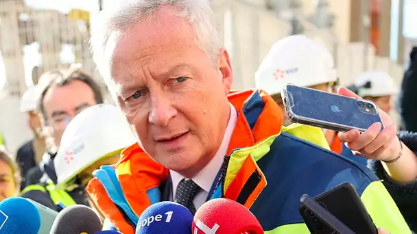 Électricité : pas de gel du tarif, la hausse limitée à 10%, selon Bruno Le Maire