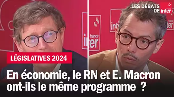 Economie : Le RN et Emmanuel Macron ont-ils le même programme ?