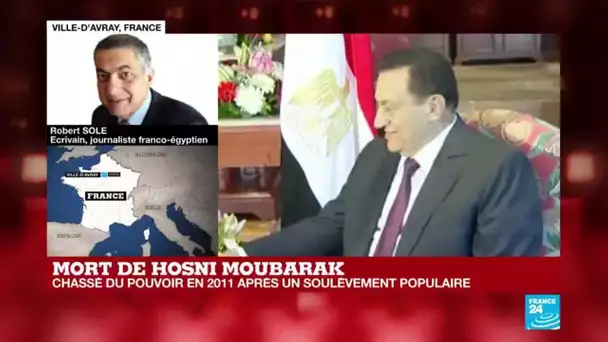 Décès d'Hosni Moubarak en Égypte : "C'est la mort d'un autocrate qui a régné très longtemps"