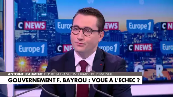 Gouvernement Bayrou : «C'est un gouvernement de girouettes», estime Antoine Léaument