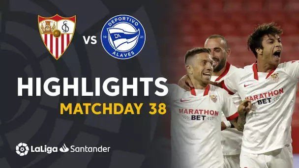 Resumen de Sevilla FC vs Deportivo Alavés (1-0)