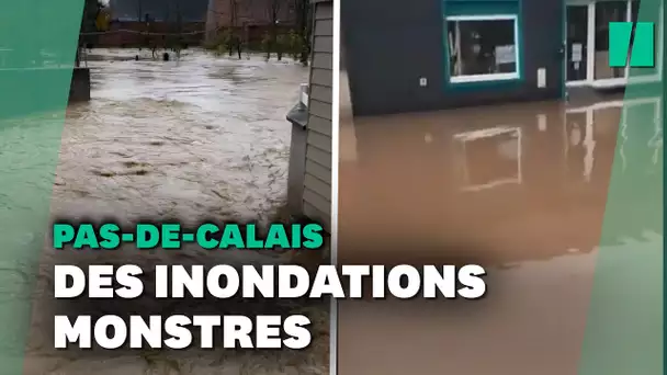 Inondations dans le Pas-de-Calais et le Nord, des dizaines de personnes évacuées