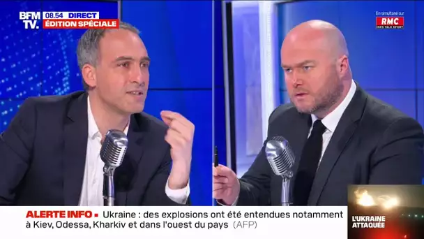 Guerre en Ukraine: "Il faut leur donner des armes défensives", réclame Raphaël Glucksmann