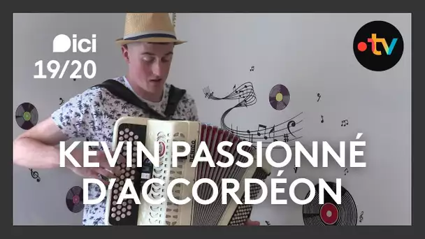 A 23 ans, Kevin rêve d'être accordéoniste