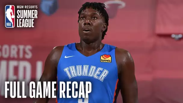 THUNDER vs 76ERS | Thunder Hold On For Victory In OT | MGM Resorts NBA Summer League