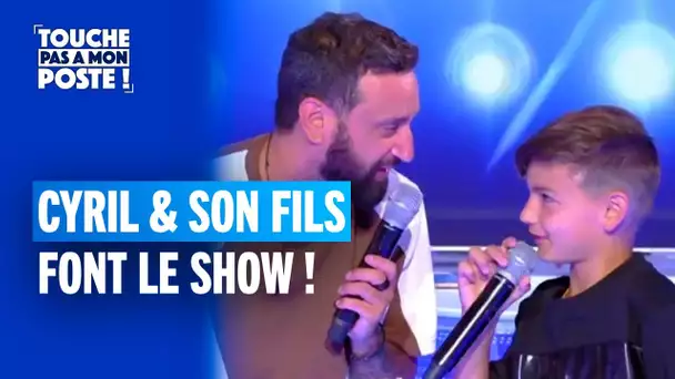 Cyril Hanouna chante en duo avec son fils Lino sur le plateau de TPMP !