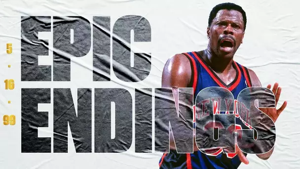 Ewing & Houston Lead Knicks To Series Clinching W | Epic Endings