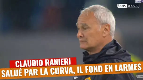 AS Roma : Salué par la Curva Sud, Ranieri fond en larmes