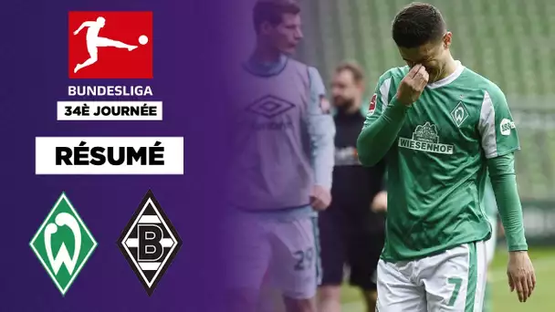 Résumé : Le Werder dit adieu à la Bundesliga, Gladbach rate l'Europe