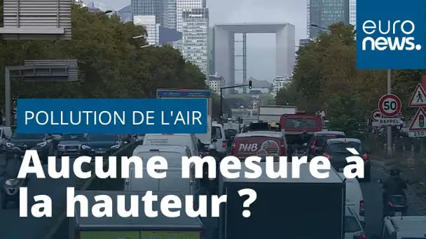 Pollution de l'air : les villes françaises peuvent mieux faire