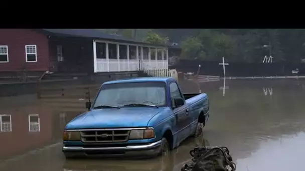 États-Unis : plus de vingt morts après les inondations dans le Kentucky • FRANCE 24