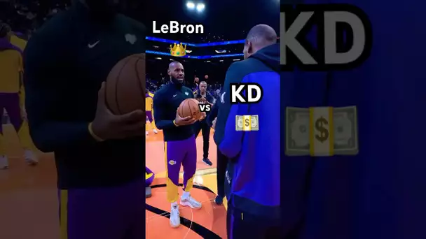 Legendary matchup! LeBron James vs Kevin Durant! 🏆|#Shorts