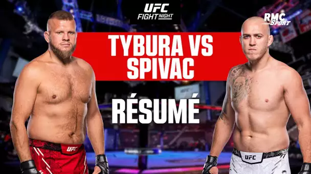 Résumé UFC : Tybura vs Spivac, une incroyable soumission dès le premier round