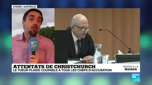 Le terroriste responsable des attentats de Christchurch plaide coupable