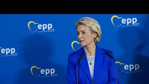 Ursula von der Leyen fixe ses limites d’une majorité à l’issue des élections européennes