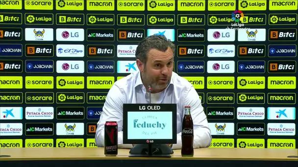 Rueda de prensa Cádiz CF vs Getafe CF