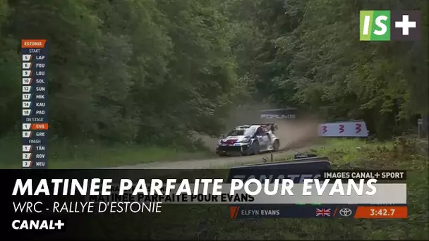 Matinée parfaite pour Elfyn Evans - Rallye d'Estonie