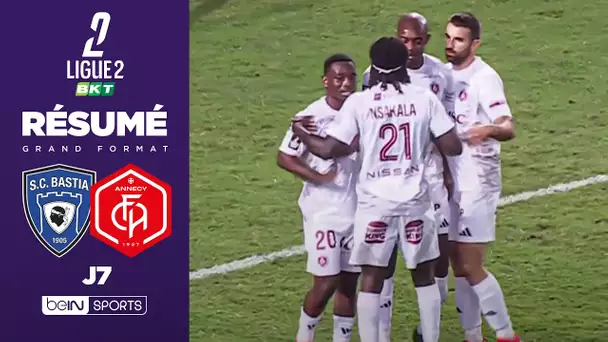 Résumé : Des buts GAGS sauvent Annecy et plombent Bastia...