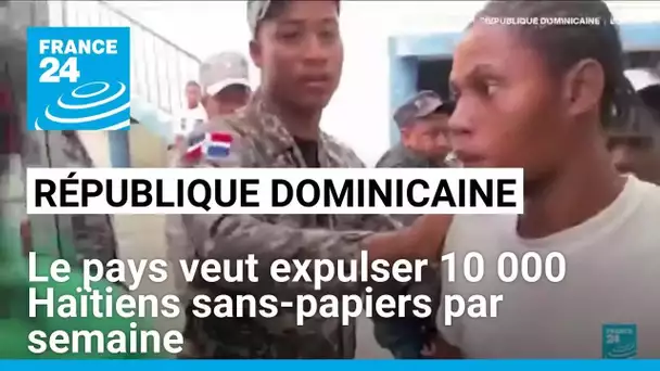 La République dominicaine veut expulser 10 000 Haïtiens sans-papiers par semaine • FRANCE 24