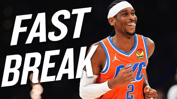 Oklahoma City Thunder's Best Fastbreak PLAYS of The Night! 🚀| November 13, 2024