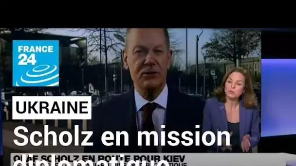 Crise ukrainienne : le chancelier allemand en mission diplomatique à Kiev pour une désescalade