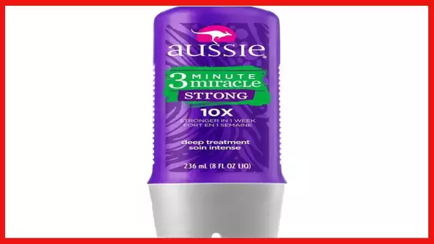 Aussie Paraben-Free Total Miracle 3 Minute Miracle Conditioner w/ Apricot for Damaged Hair, 8.0 fl o