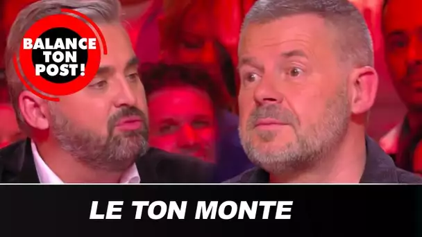 Le ton monte enrtre Éric Naulleau et Alexis Corbière (porte-parole de Mélenchon)