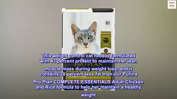 Purina Pro Plan Weight Management, High Protein Adult Dry Cat Food & Wet Cat Food