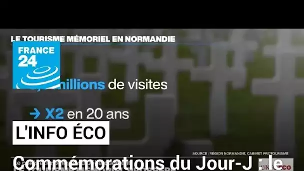 Commémorations du Débarquement : le tourisme mémoriel prospère en Normandie • FRANCE 24
