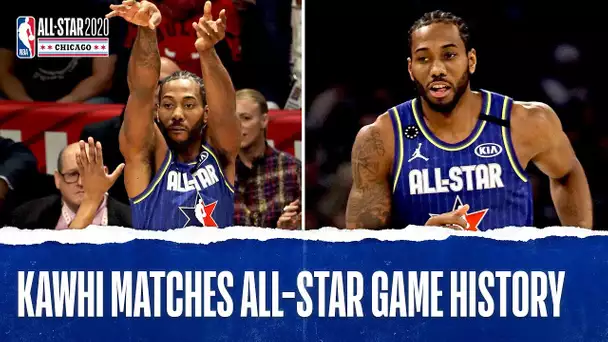 Kawhi Matches All-Star Game HISTORY With 25 PTS In Two Quarters!