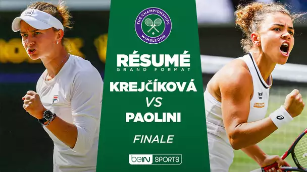 🎾 WIMBLEDON : Barbora Krejčíková VS Jasmine Paolini, une finale MÉMORABLE