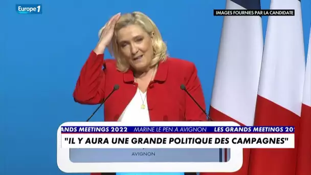 Critiques de Darmanin : "Depuis 3 jours, on nage dans le grand n'importe quoi" pour Marine Le Pen