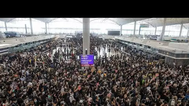 Hong Kong : les vols de lundi annulés en raison des manifestations