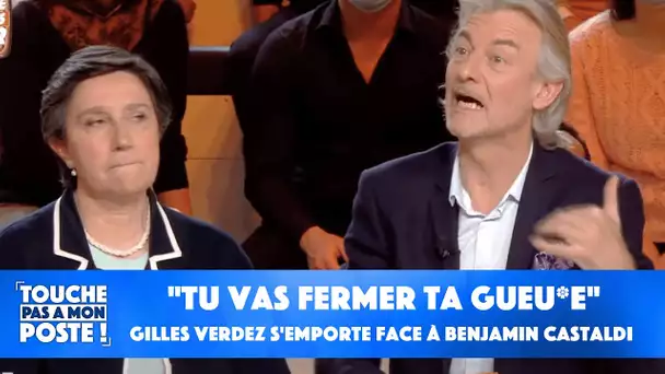 "Tu vas fermer ta gueu*e" : Gilles Verdez s'emporte face à Benjamin Castaldi