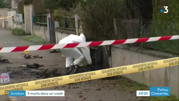 Cinq morts dont le président de l'aéro-club ASPTT Poitiers, dans un crash aérien en Touraine