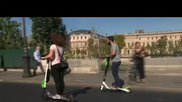 Les trottinettes électriques entrent dans le code de la route