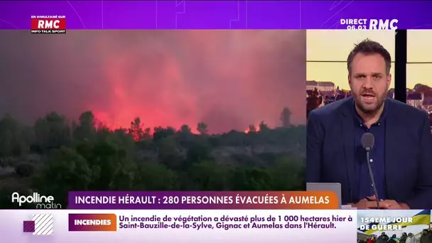 Après la Gironde, c'est l'Hérault qui subit de graves incendies