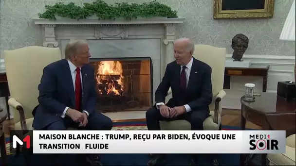 Reçu par Biden à la Maison Blanche, Trump évoque "une transition fluide"​​​​​​​