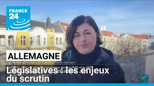 Législatives en Allemagne : les enjeux du scrutin • FRANCE 24