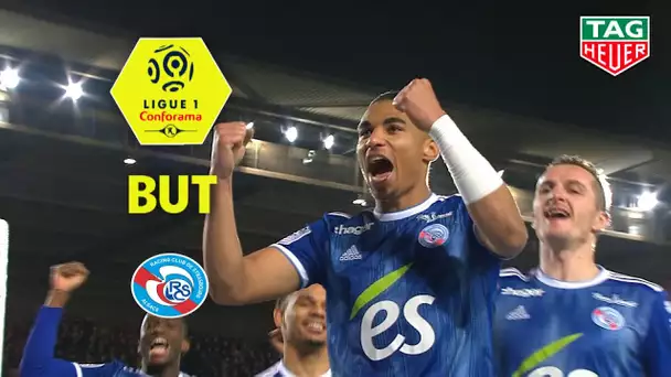 But Alexander DJIKU (50') / RC Strasbourg Alsace - Stade de Reims (3-0)  (RCSA-REIMS)/ 2019-20