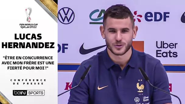 🇫🇷🗨️ La concurrence avec son frère, Mbappé, le groupe...  La conférence de presse de Lucas Hernandez