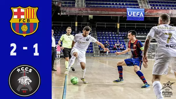 Champions League Futsal : FC Barcelone - ACCS (2-1), le replay