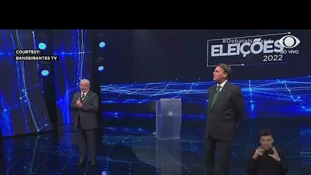 Présidentielle au Brésil : débat télévisé houleux entre Lula et Jair Bolsonaro