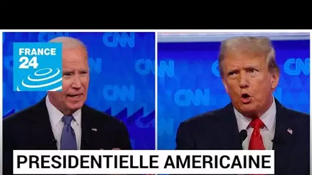 Un débat où la forme l’emporte sur le fond : Joe Biden s’écrase face à Donald Trump • FRANCE 24