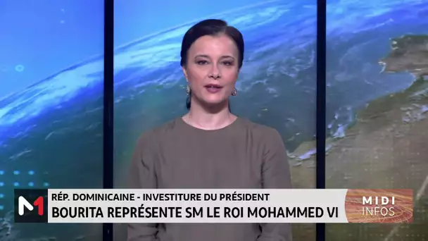 Cérémonie d’investiture du Président de la République Dominicaine : Bourita représente SM le Roi